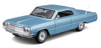 Chevrolet Impala 1964 1/24 Modellauto blau von Maisto...