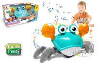 Interaktive Musik-Krabbe für Kinder mit Sensoren und...