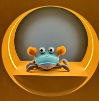 Interaktive Musik-Krabbe für Kinder mit Sensoren und...