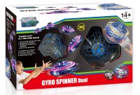 Tech Gyro Spinner Duo Set mit LED Lichtern und Akku 2 in 1