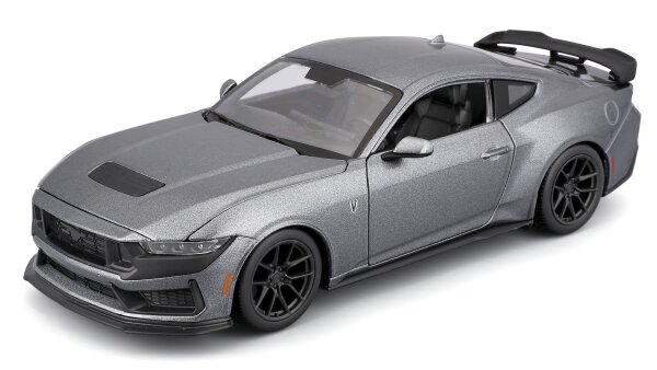 Ford Mustang Darkhorse 2024 1/24 grau Modellauto von Maisto lizenziert
