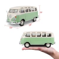 Volkswagen Bulli T1 Samba Van Green 1/24 Model Car by Maisto