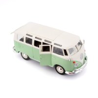 Volkswagen Bulli T1 Samba Van Green 1/24 Model Car by Maisto