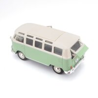Volkswagen Bulli T1 Samba Van Green 1/24 Model Car by Maisto