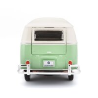 Volkswagen Bulli T1 Samba Van Green 1/24 Model Car by Maisto