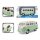 Volkswagen Bulli T1 Samba Van Green 1/24 Model Car by Maisto