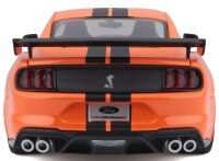 Ford Mustang Shelby GT500 2020 1/18 Orange Model Car by...