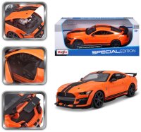 Ford Mustang Shelby GT500 2020 1/18 Orange Modellauto von Maisto