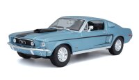 Ford Mustang GT Cobra 1968 Blau 1/18 Modellauto von...
