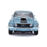Ford Mustang GT Cobra 1968 Blau 1/18 Modellauto von Maisto lizenziert