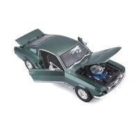 Ford Mustang 1967 1/18 Modellauto dunkelgrün von Maisto lizenziert
