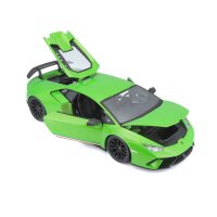 Lamborghini Huracan Performante 1/18 grün Modellauto von Maisto lizenziert