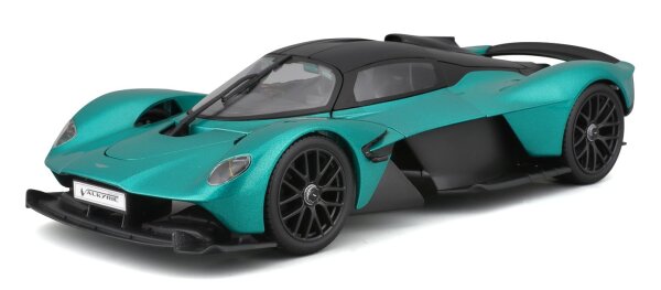 Aston Martin Valkyrie 2022 1/18 grün Modellauto von Maisto lizenziert und detailgetreu