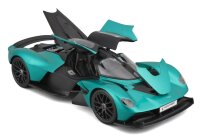Aston Martin Valkyrie 2022 1/18 grün Modellauto von Maisto lizenziert und detailgetreu