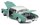 Maisto 1/18 Scale 1953 Studebaker Starline Green Model Car