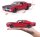 Dodge Charger R/T 1969 1/24 rot Modellauto von Maisto detailgetreu lizenziert