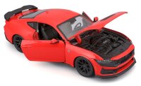 2024 Ford Mustang Darkhorse 1/24 Red Model Car by Maisto...