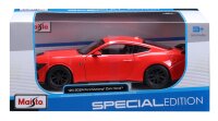 Ford Mustang Darkhorse 2024 1/24 rot Modellauto von Maisto lizenziert und detailgetreu