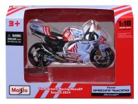 MotoGP 1/18 Ducati Gresini #93 Marc Marquez 2024 High-Quality Metal Model