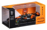McLaren F1 MCL39 1/43 Oscar Piastri 2025 Bburago Modellauto in Plexiglas