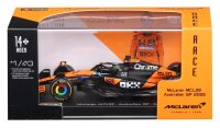 McLaren F1 MCL39 1/43 Oscar Piastri 2025 Bburago Modellauto in Plexiglas