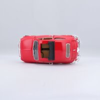 Fiat 500 L 1968 1/24 Rot Modellauto mit Öffnenden Türen und Steuer