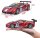 Ferrari Racing 488 Challenge 1/24 rot detailgetreues Modellauto aus Zinkguss