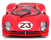 Ferrari Racing 330 P4 Daytona 1/24 rot detailgetreues Modellauto aus Zinkguss