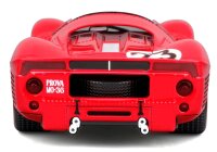 Ferrari Racing 330 P4 Daytona 1/24 rot detailgetreues Modellauto aus Zinkguss