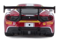 Ferrari 488 Challenge Bausatz 1/24 rot von Bburago - Detailgetreues Modell