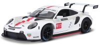 Porsche 911 RSR GT 1:24 Modellauto Weiss mit...