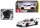 Porsche 911 RSR GT 1:24 Modellauto Weiss mit Öffnenden Türen und Steuer