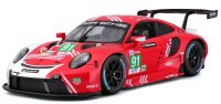 Porsche 911 RSR LM rot 1:24 Modellauto mit öffnenden...