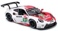 Porsche 911 RSR LM rot 1:24 Modellauto mit öffnenden Türen und Steuer