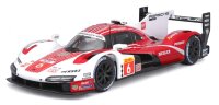 Porsche 963 1:24 Modellauto rot/weiß mit...