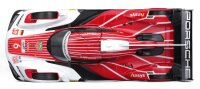 Porsche 963 1:24 Model Car Red/White with Opening Doors and Steering