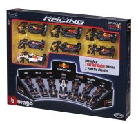 F1 7er-Set Displaykurve Red Bull Racing 1:43 mit 7 Modellen von 2013 bis 2024