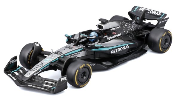 Mercedes-AMG F1 W16 1/43 George Russell 2025 Bburago Modellauto