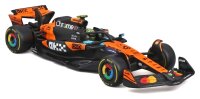 McLaren F1 MCL39 1/43 Lando Norris 2025 Bburago Modell in Plexiglas