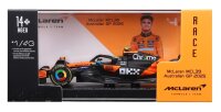 McLaren F1 MCL39 1/43 Lando Norris 2025 Bburago Modell in Plexiglas