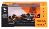 McLaren F1 MCL39 1/43 Lando Norris 2025 Bburago Modell in Plexiglas
