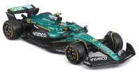 Aston Martin F1 AMR25 1/43 Alonso 2025 Bburago Modell mit Gravurschild