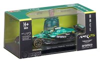 Aston Martin F1 AMR25 1/43 Alonso 2025 Bburago Modell mit Gravurschild