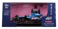 Alpine F1 A525 1/43 Pierre Gasly Modellauto in edler Plexiglas-Verpackung