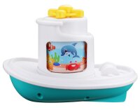 Splashn Play Tugboat mit Musik von BB Junior für unvergesslichen Spielspaß