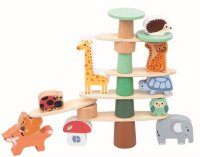 Balancier Spiel Tiere aus Holz - 24 Teile zur...