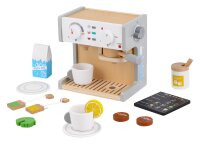 Coole Kaffeemaschine mit 14 Zubehörteilen für...