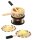 Nachhaltiges Fondue Set mit Teller und Gabeln für Kinder und Familie