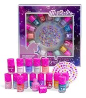 Galaxy Dreams Glitzer Nagellack Set mit 16 Farben und...
