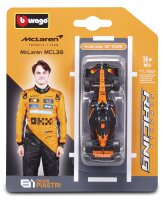 McLaren F1 MCL39 1/64 Piastri 2025 Modell von Bburago...